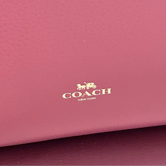 Coach Rouge Pink Derby Tote NWT - Picture 4 of 8